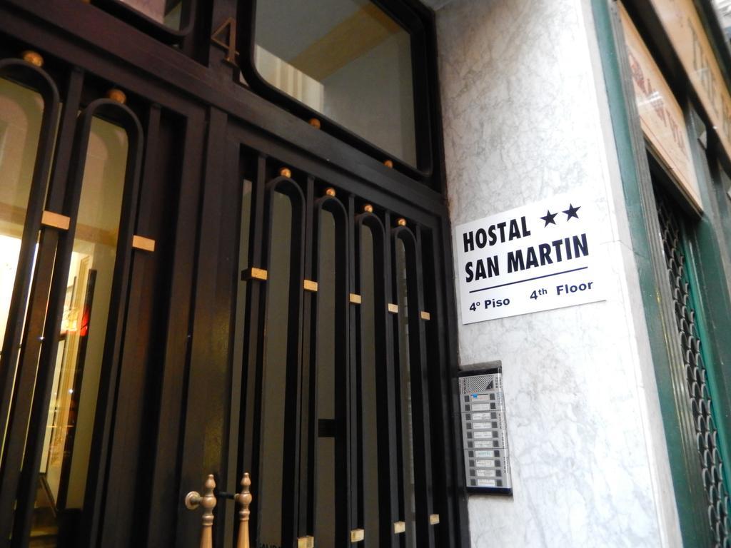 Hostal San Martin Madrid Buitenkant foto