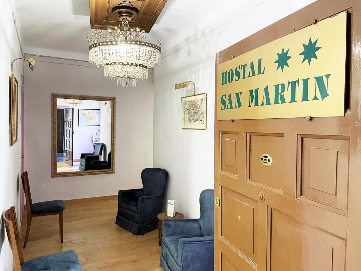 Hostal San Martin Madrid Buitenkant foto